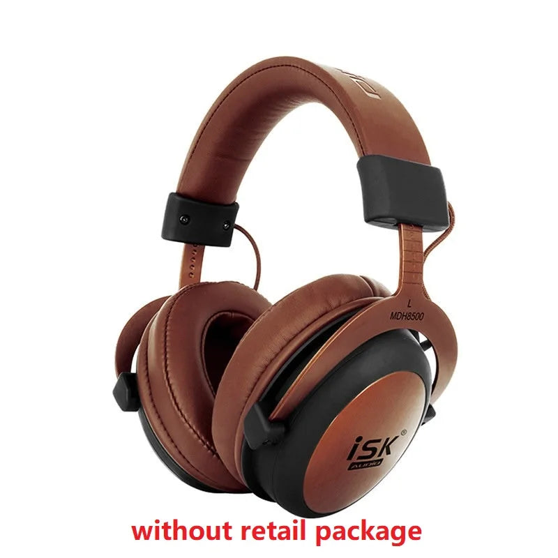 ISK MDH8500 Genuine HIFI Stereo Fully Enclosed Dynamic Headphone Professional