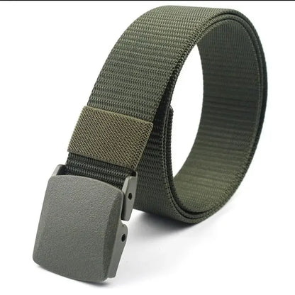 New Children's Belts Plastic Buckle Nylon Boys Children Casual Tactical Belt