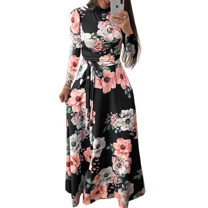 Oversize Casual Women Summer Dress Print Robe Femme Vestidos