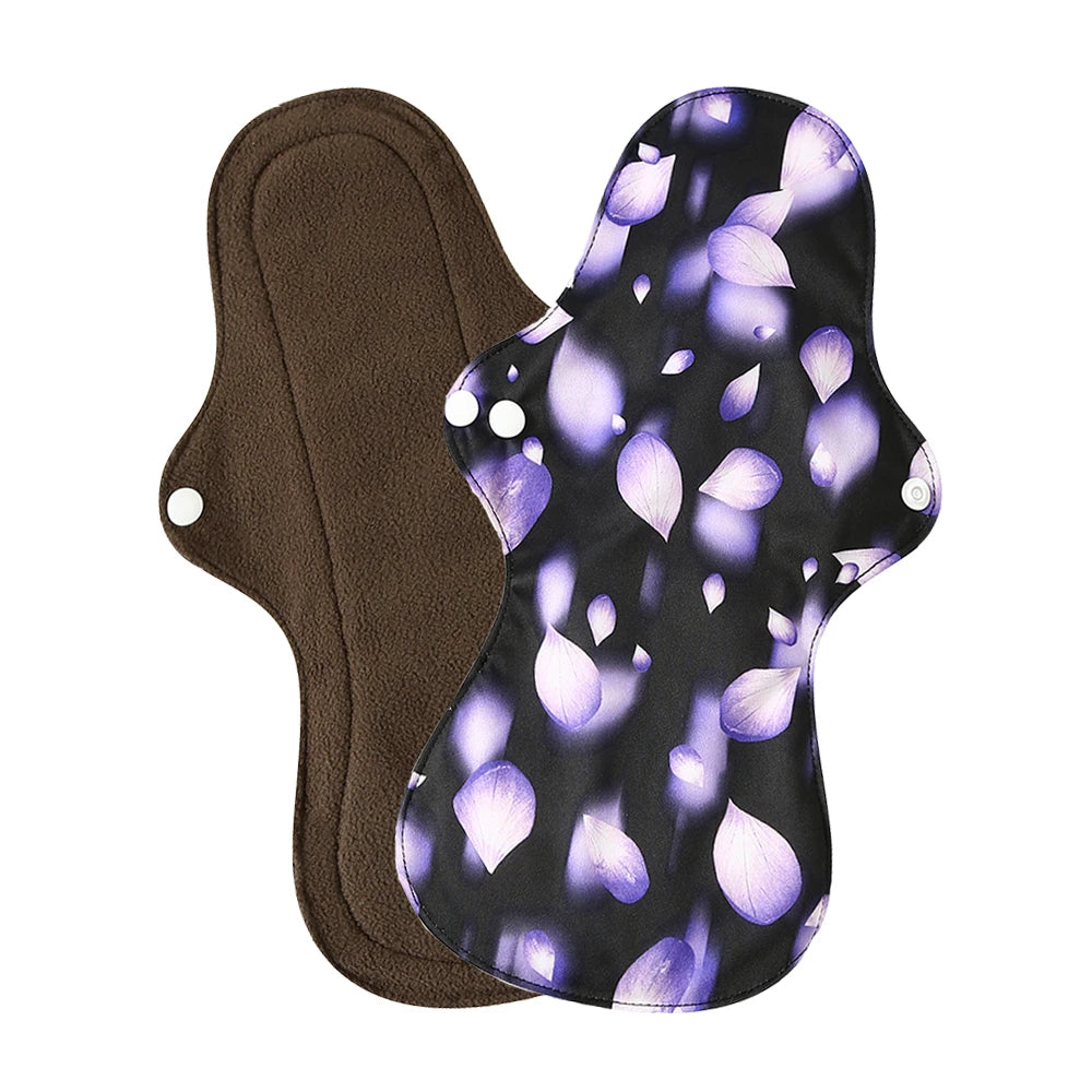 Night Use Washable Flamingo Cloth Menstrual Pad Heavy Flow Sanitary Napkin