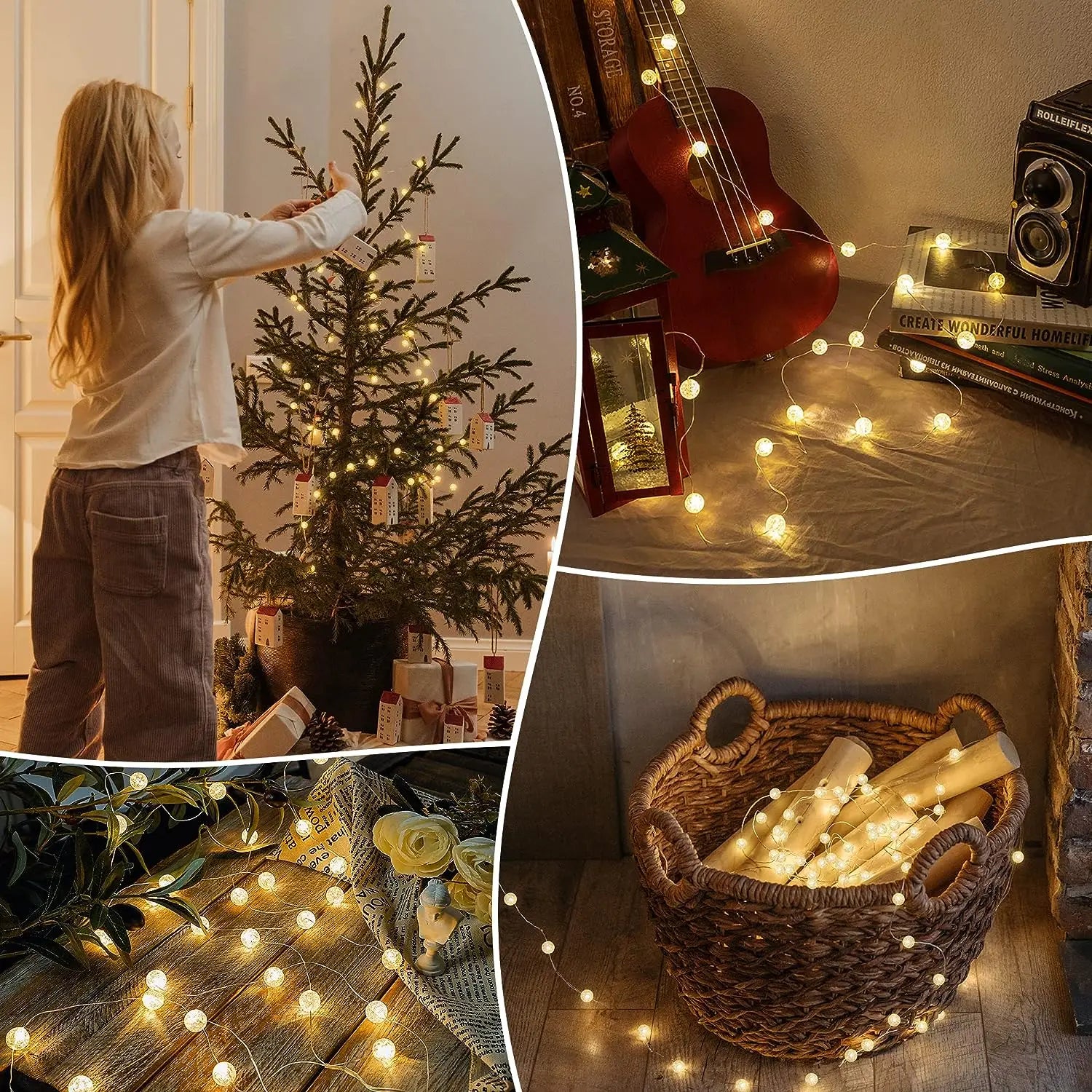 Led Christmas Lights Luces De Navidad String Light for Holiday Christmas Decor