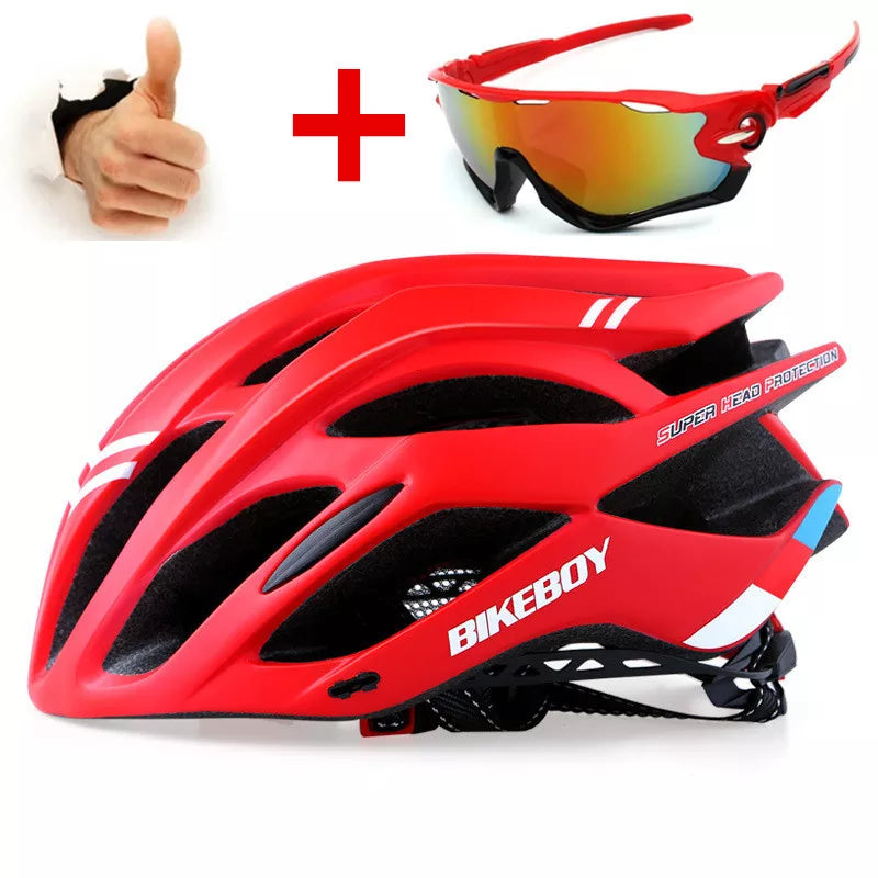 BIKEBOY Cycling Helmet Ultralight MTB Bicycle Helmet for Men Women Mountain Bike