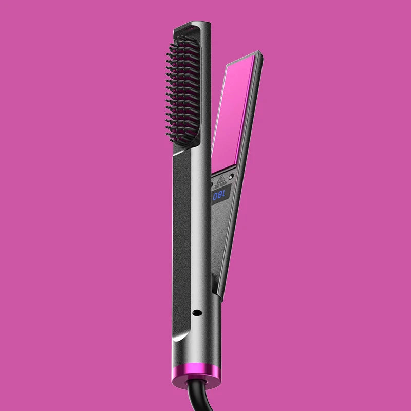 Hot Product Electric Hair Straightener Brush and Hair Comb to Straightener