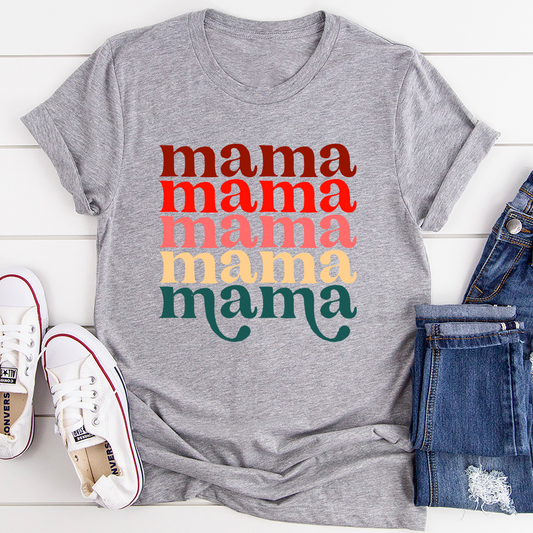 Mama Vintage Colors T-Shirt