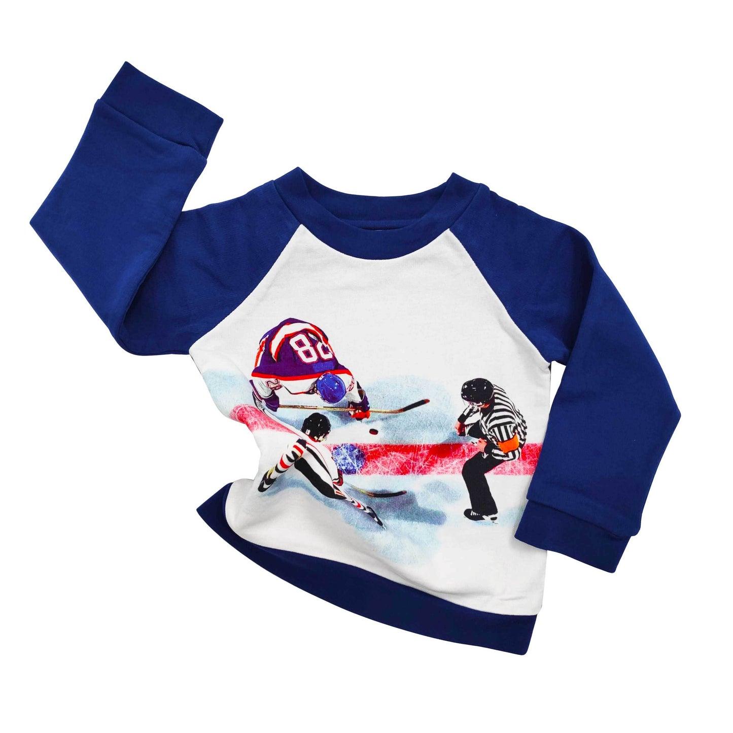 Raglan Sweatshirt - Lil Kid - Face Off