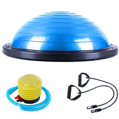 Gym Products Balance Ball Trainer With Air Pump and Resistance Bands Custom