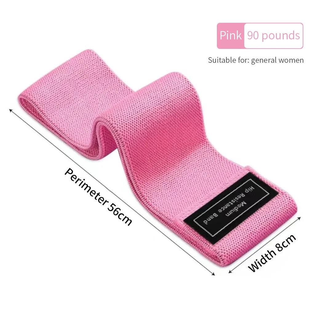 Fitness Resistance Band Buttocks Expansion Fitness Cloth Rubber Band Expander