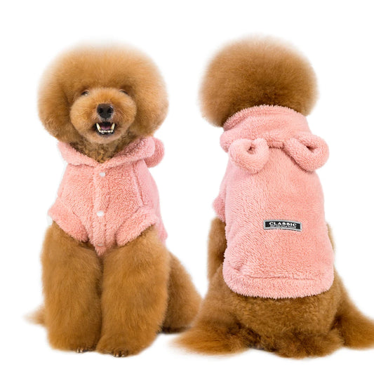 Warm Cat Clothes Winter Pet Puppy Kitten Coat Jacket for Small Medium Dogs Cats