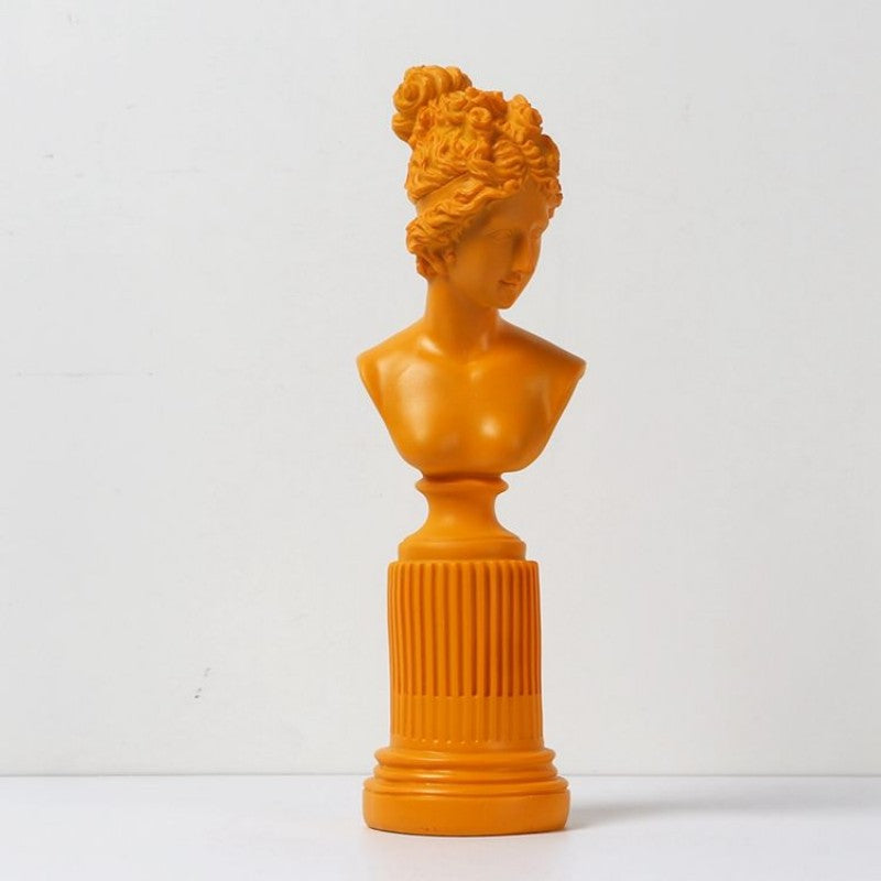 Master Design Greek Bust Sculpture Resin Sculpture