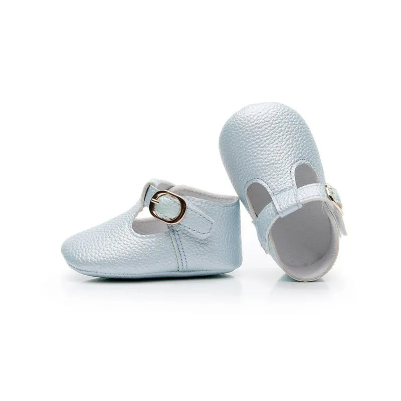 2023 New Arrival Newborn Baby Shoes PU Leather Baby Girl