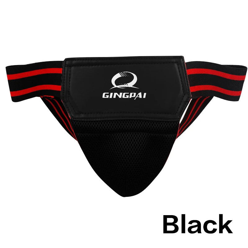 GINGPAI MMA Groin Guard Protective Safety Cup Martial Arts Kick Boxing Crotch