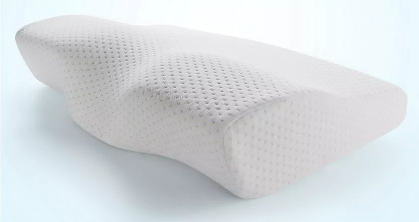 YR Memory Foam Pillow for Sleep Cervical Pillows Butterfly Shaped Memory Pillows