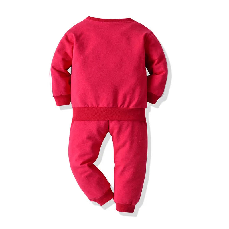 Sets for Baby Pullover Sweatshirts+Pants 2 Pcs Autumn Spring Tracksuit Boys