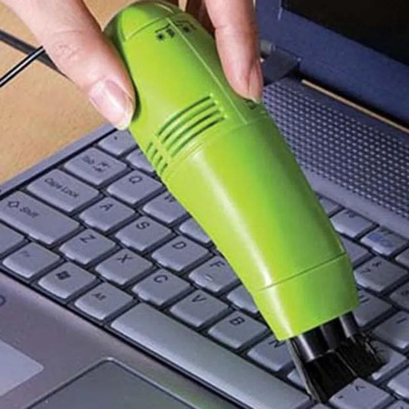 Small Portable USB Vacuum Cleaner Brush Dust Collector Computer Keyboard Phone