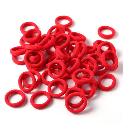 Wholesale 50pcs/Lot Girls 3.0 CM Nylon Elastic Hair Bands Rubbe