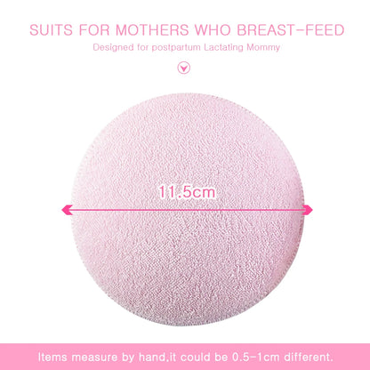 Surface Cotton + Sanitary Sponge Reusable Breast Nursing Pads Soft 3D Cup