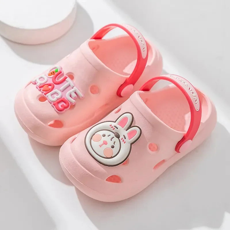 Summer New Children's Cold Slippers Indoor Non -Slip and Soft Bottom Comfort