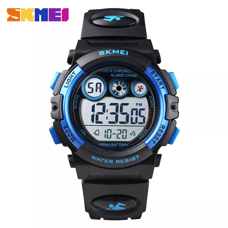 SKMEI Brand Sport Children Watch Waterproof LED Digital Kids Watches