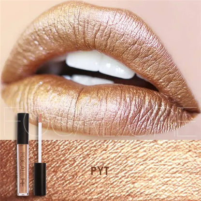 FOCALLURE Waterproof Matte Liquid Lipstick Long-Lasting Lip Tint Nude Lipgloss