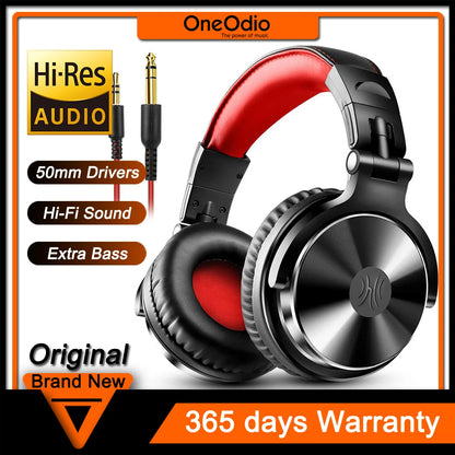 Oneodio Pro 10 Wired Studio Headphones Stereo Professional DJ Headphone