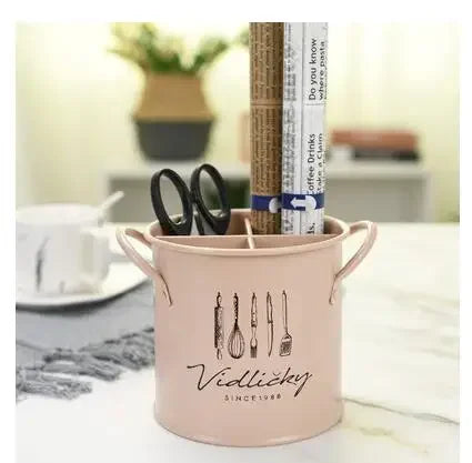 Kitchen Storage Bucket for Pot Spoon Chopsticks Holder Spoon Pot