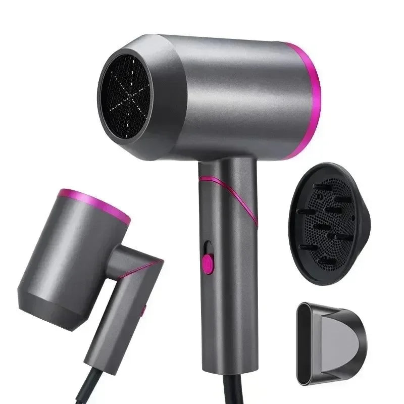 Professional Hair Dryer 1800W Powerful Hot and Cold Strong Wind Blower