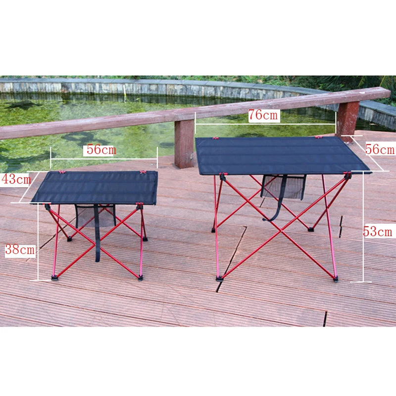 Portable Foldable Table Camping Outdoor Furniture Computer Bed Tables Picnic