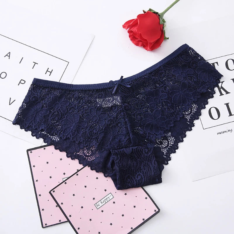 Sexy Lace Panties Women Soft Underwear Female Lingerie Tempting Briefs