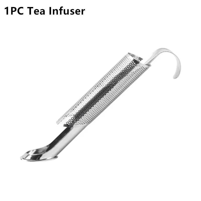 Stainless Steel Tea Infuser Creative Pipe Design Metal Tea Strainer for Mug