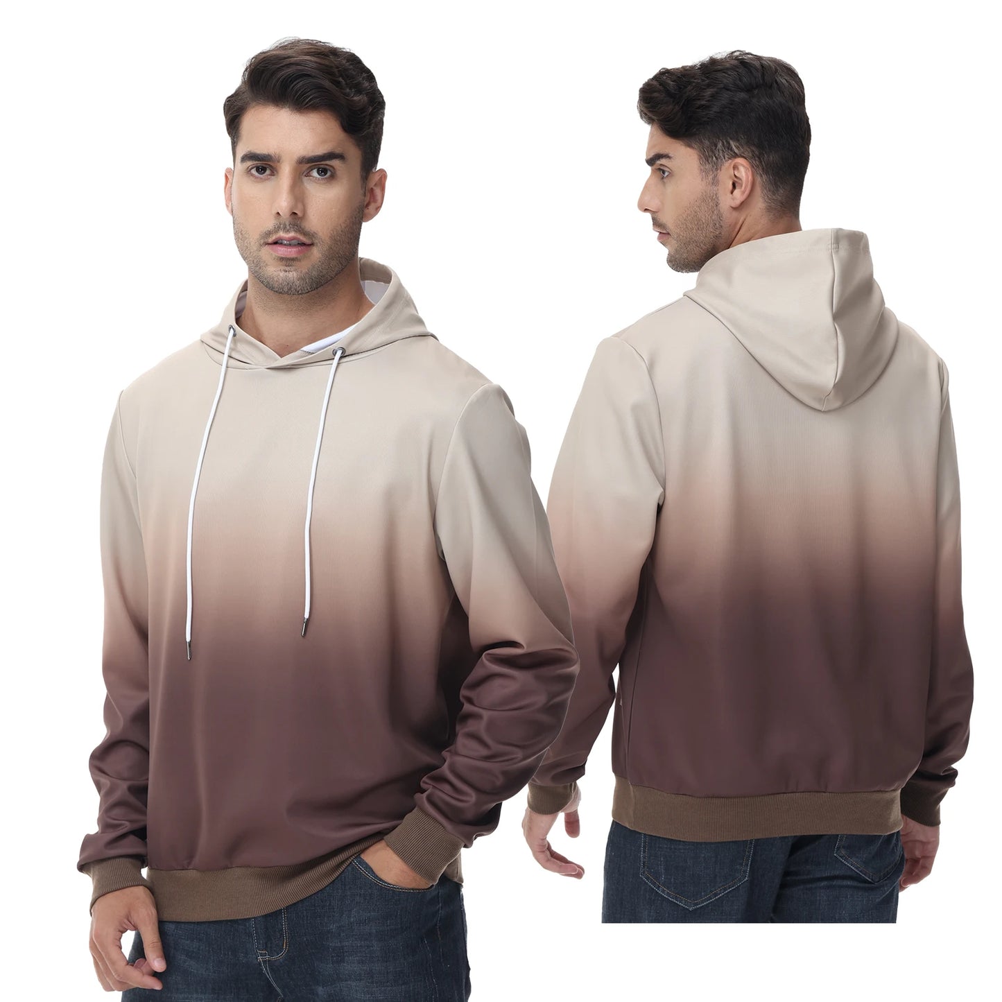 Men's Casual Hoodies Unisex Pullover Cozy Sweatshirt Hoodie