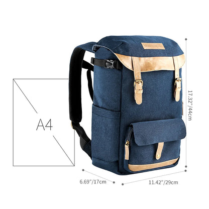 K&F Concept Multifunctional Camera Backpack Fashionable Photo/Video Bag Case