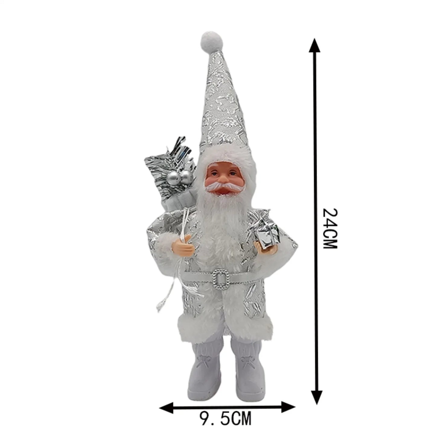 Santa Claus Chef Figurine Doll Christmas Tree Ornament Home Decoration Gifts