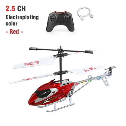 RC Helicopter 2.5CH Remote Control Airplane Kids Toy Wireless Aircraft Toys