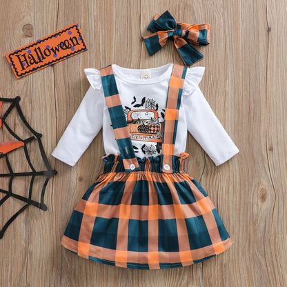 Ma&amp;Baby 0-24m Halloween Baby Girls Costumes Newborn Infant Girl Clothes Set