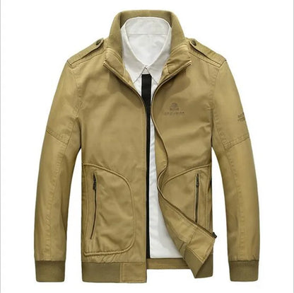 Men's Jacket   Plus 3XL Size Loose Cotton Solid Military Men Warm Jackets