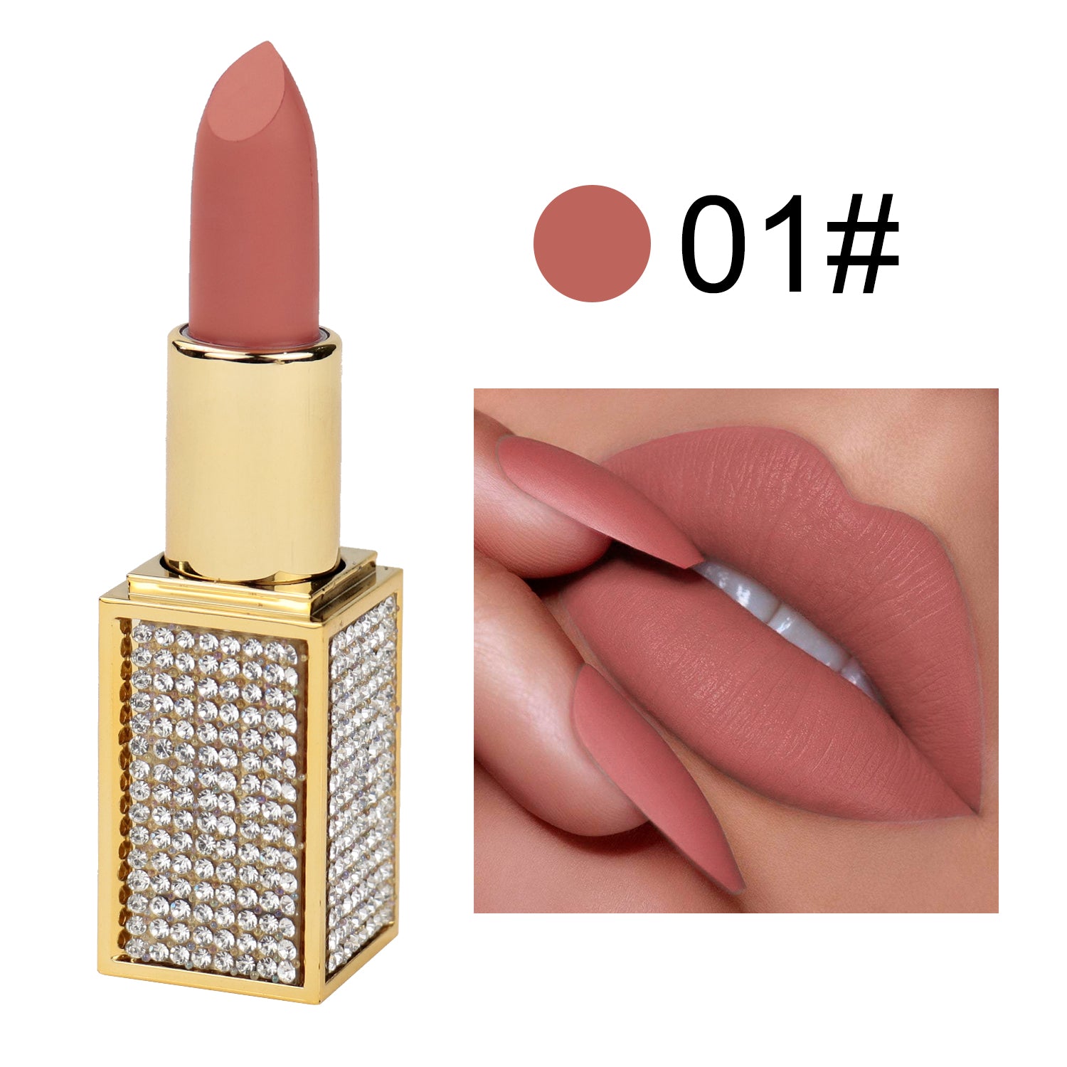 Matt Nude Lipstick Organic Lipstick Matte Nude Lipstick MakeUp