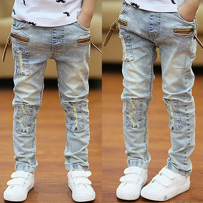 High Quality  2022 Spring and Autumn Kids Pants Boys  Baby Stretch Trousers