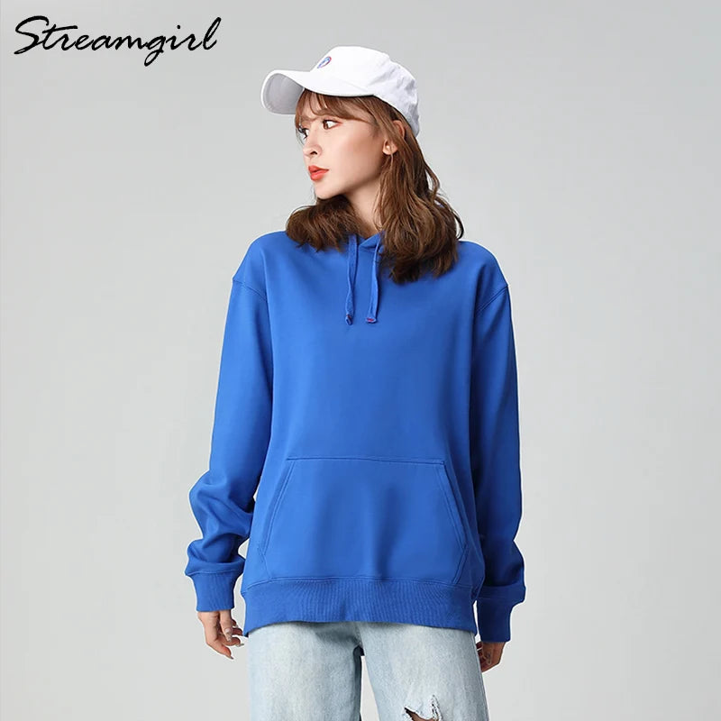 Women's Sweatshirt Cotton Oversized Hoodies and Sweatshirts