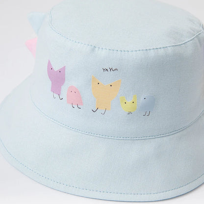 DB1221115 Dave Bella Spring New Born Baby Girls Fashion Cartoon Girl Hat