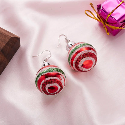 2024 New Fashion Christmas Earrings Creative Christmas Bulb Drop Earring