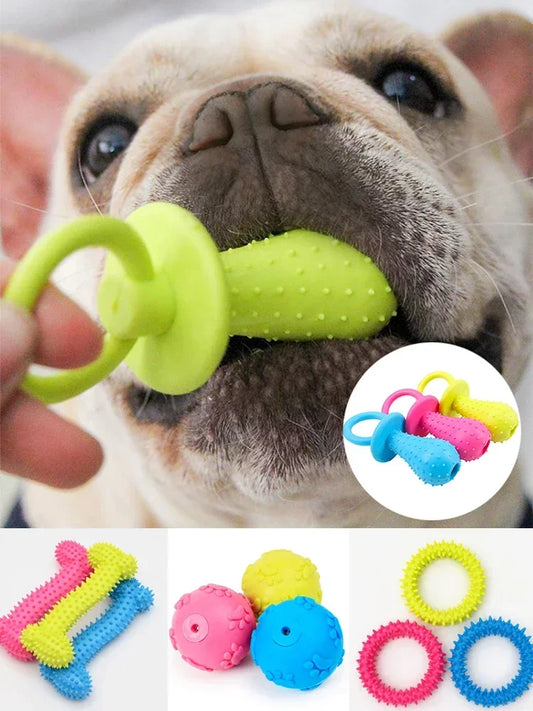 Dog Toys for Small Dogs Indestructible Dog Toy Teeth Cleaning Chew