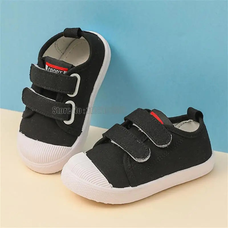 Kids Girls Boys Sneakers Canvas Toddler Breathable Spring Running Sport Baby Soft Sneaker Shoes