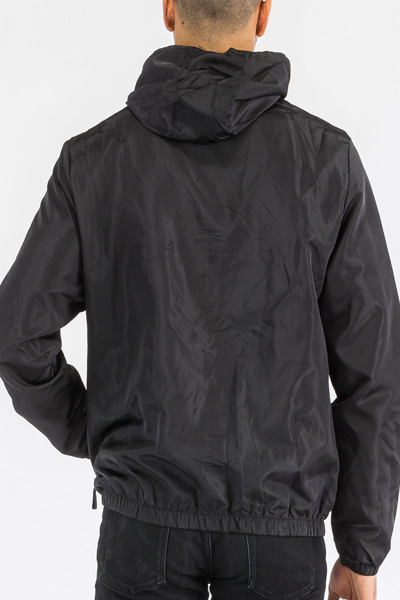 Waterproof Reflective Zipper Windbreaker