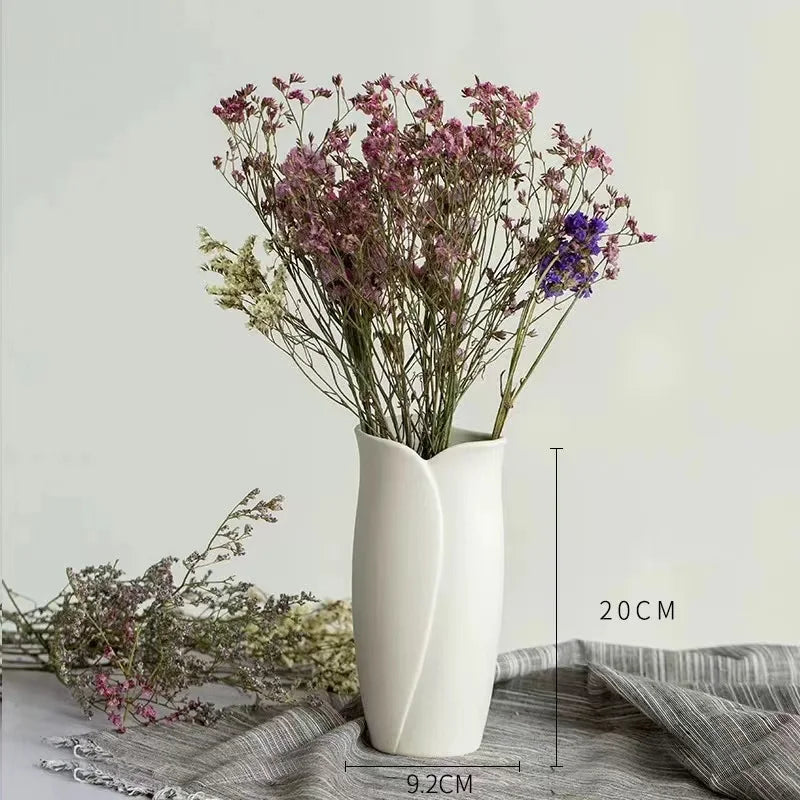 Custom Modern Home Decorations Nordic Vase Decor Ceramic Flower Vases