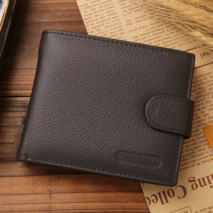 Genuine Leather Mens Wallet Premium Product Real Cowhide