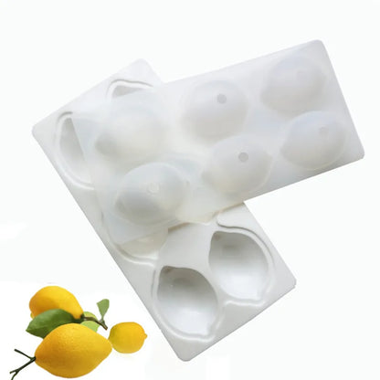 French Dessert Cake Decorating Tools 3D Lemon Shape