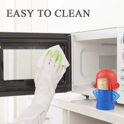 Kitchen Mama Microwave Cleaner Easily Cleans Microwave Oven Steam Cleaner