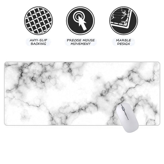 Soft Mouse Pad Large Marble Grain Desk Mat Office Computer Keyboard Laptop