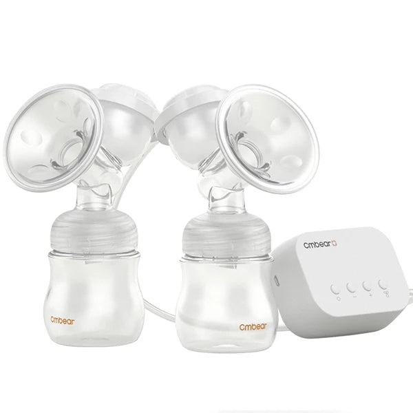 Smart Electric Breast Pump Powerful Nipple Suction USB With Baby Milk Bottle