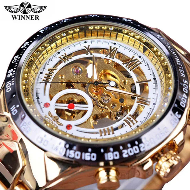 Winner New Top New Men Mechanical Wristwatches Luxury Automatic Mens Watch